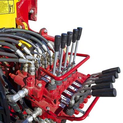 Second tier valve bank to control Expander series 5 base