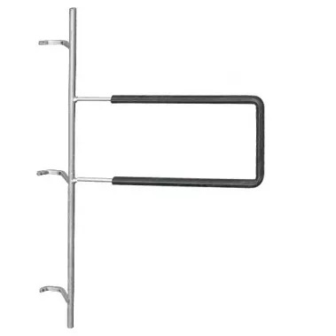 Batten holder left hand and right hand for quick nailing of fence battens